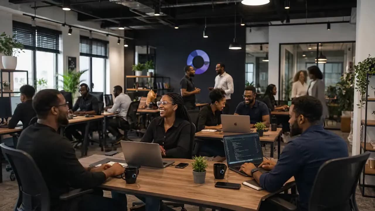 The Quocreo office in Abuja
